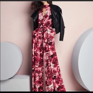 WhiteHouse BlackMarket jumpsuit overlay! Gorgeous!